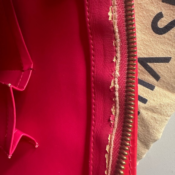 Louis Vuitton Authentic Monogram Vernis Houston M9135F Pink CA1022 - Picture 16 of 17